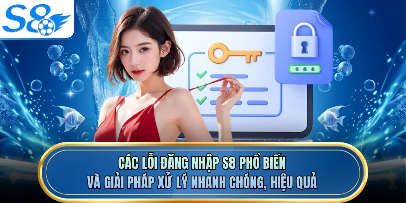 Các lỗi đăng nhập S8 phổ biến và giải pháp xử lý nhanh chóng, hiệu quả