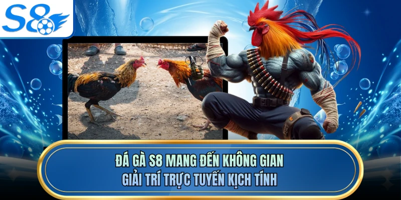 Đá gà S8 mang đến không gian giải trí trực tuyến kịch tính